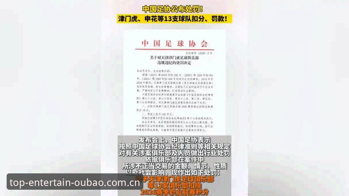 足协第三批禁足名单深度解读：17人终身禁赛，48人遭重罚，中国足球反腐风暴再升级